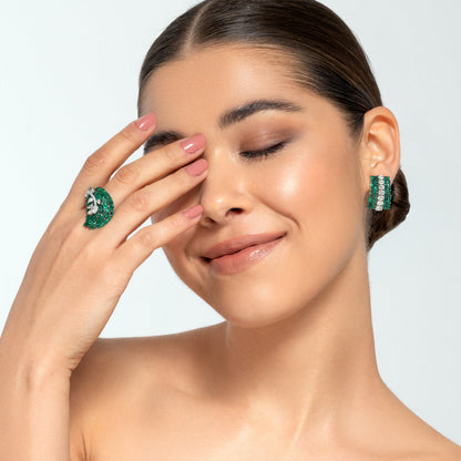 Grid Earring
